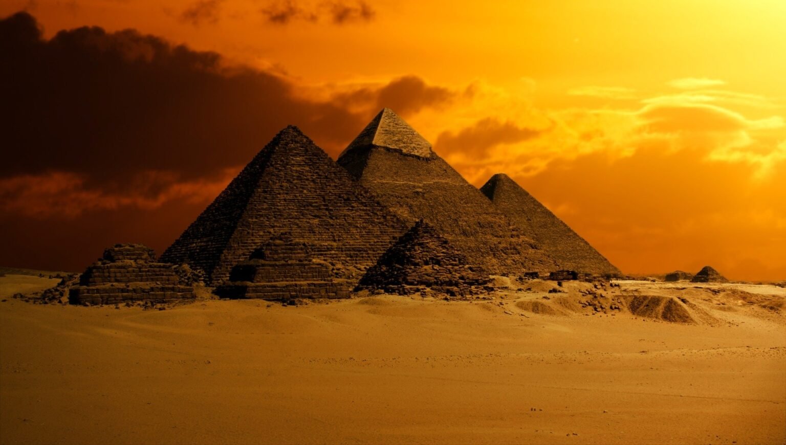 Фон пирамиды Египта